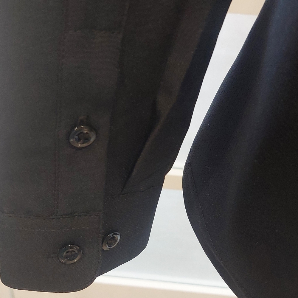 Blauer Women's Long Sleeve Black Tee - Picture 8 of 9